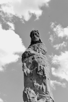 Záměr opravy sochy Panny Marie vojnovické