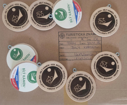 Turistická známka pro Bílý kámen