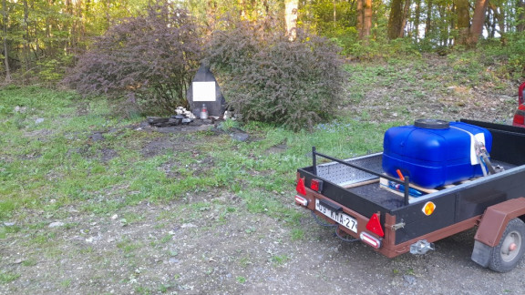 Očista památníčku na Nepřivazi