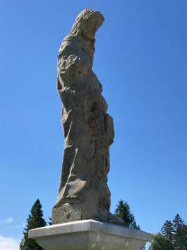 Průběh restaurování sochy Panny Marie